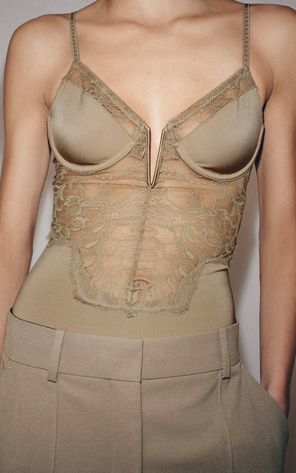 ZARA Poliamid Dantel Body