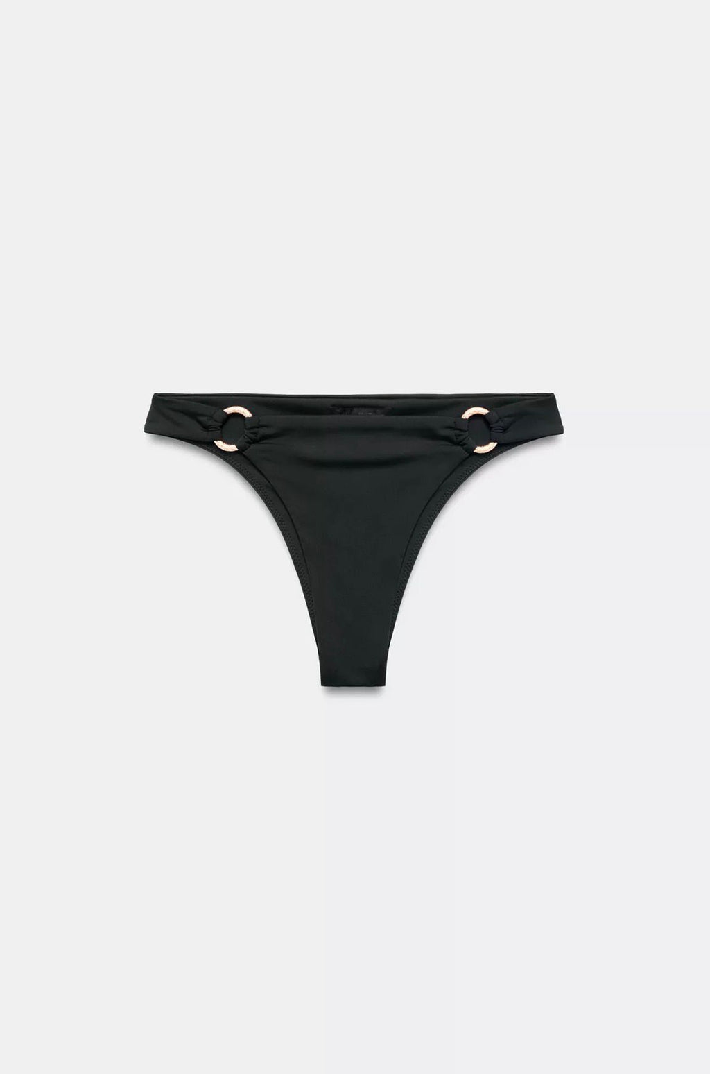 ZARA METAL DETAYLI KOMBİNE BANDEAU BİKİNİ ÜSTÜ ve METAL DETAYLI BİKİNİ ALTI