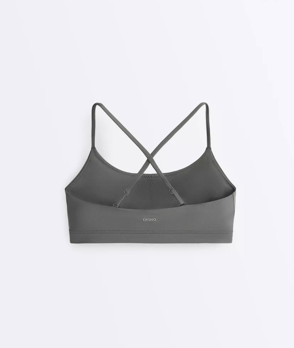 OYSHO Çapraz askılı hafif destekli Comfortlux spor sütyeni